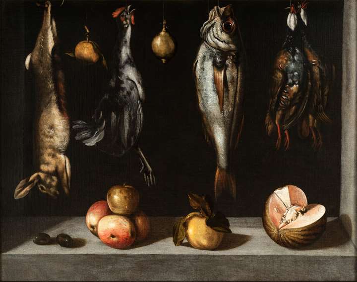 Still Life with Game, Fish and Fruits